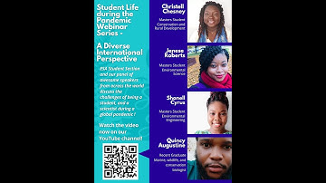 Student Life during the Pandemic Series Webinar 1: A Diverse International Perspective