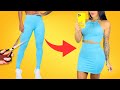 11 Ideias DIY Incríveis para Customização de Roupas Velhas - Hacks de Moda Transformação de Roupas