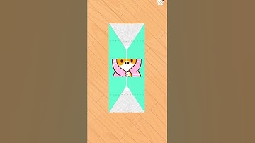 Paper fold #gameplay level 228 solve #short #youtube Shorts do subscribe my channel guys.. 😇😇