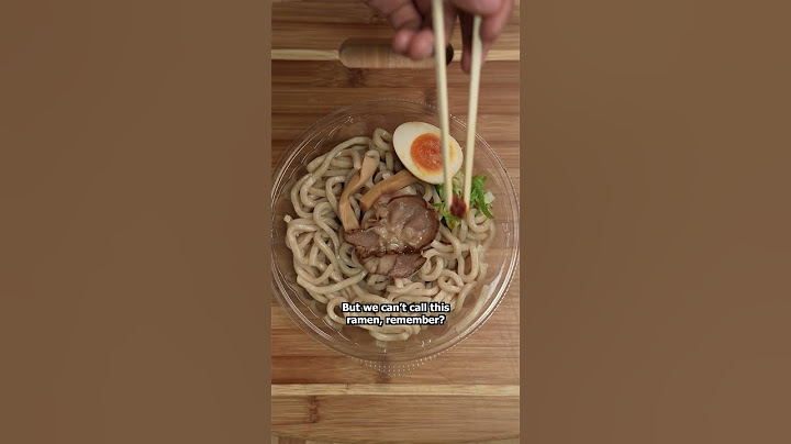 "STOP EATING RAMEN"