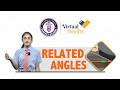 Class 7 GSEB | EM | Maths | Ch - 5 | Topic 5.2 | Related Angles | Princy (Perfect School)