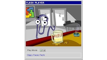 Microsoft Office XP Ad 3/3 — Clippy Faces Facts