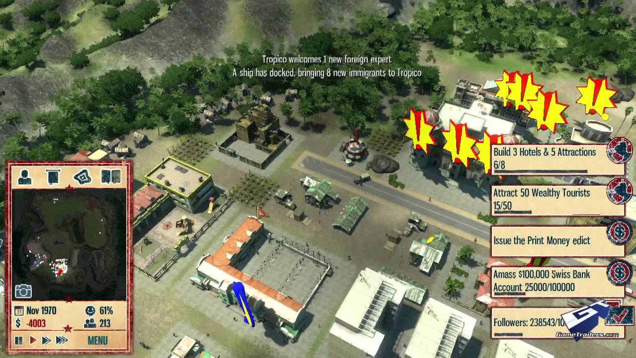 Tropico 4 - GameTrailers Review - YouTube