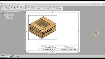 PLTW IED 5.2b - Drawing Files and PDFs in Fusion 360