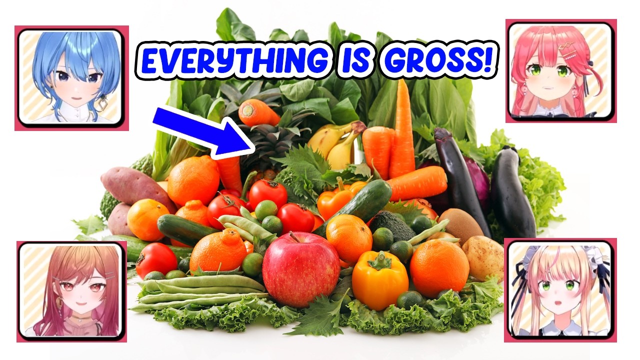 Suisei's Vegetable Phobia Is Beyond Saving, Even Worse Than Nenechi's