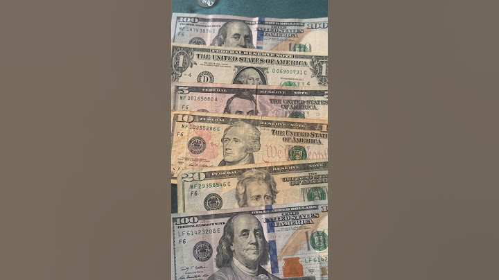 100$ 20$ 10$ 5$ 1$ Dollars US Currency Notes | Foreign Currency Collection #notes #bill #currency
