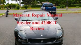 Maserati Repair Manual 2002 Maserati Owners Manual