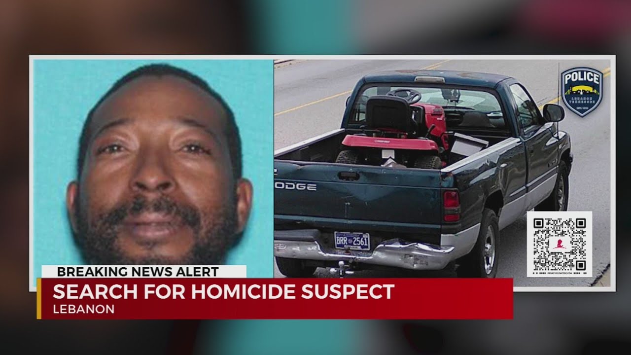 Lebanon Police searching for homicide suspect - YouTube