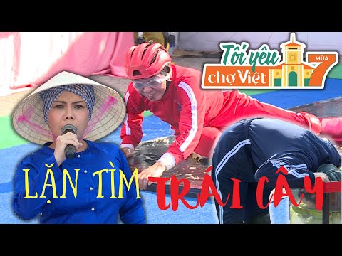 Video Trầy trật trận chiến tìm chuối trong bể nước giữa chợ... - youtube