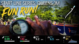 NYRR Start Line Series: Queens 3M 2026 | Full Run with Live Stats