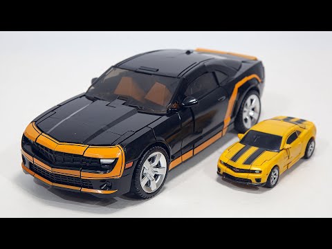 Transformers KO Studio <strong>Series</strong> Oversized <strong>Black</strong> Bumblebee Vehicle Car Robot Toys