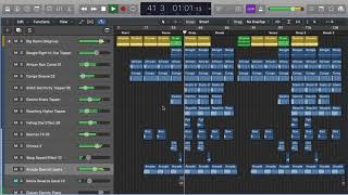 Free download project file of house music with Logic Pro X