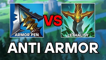 Lethality & Armor pen what’s BETTER?