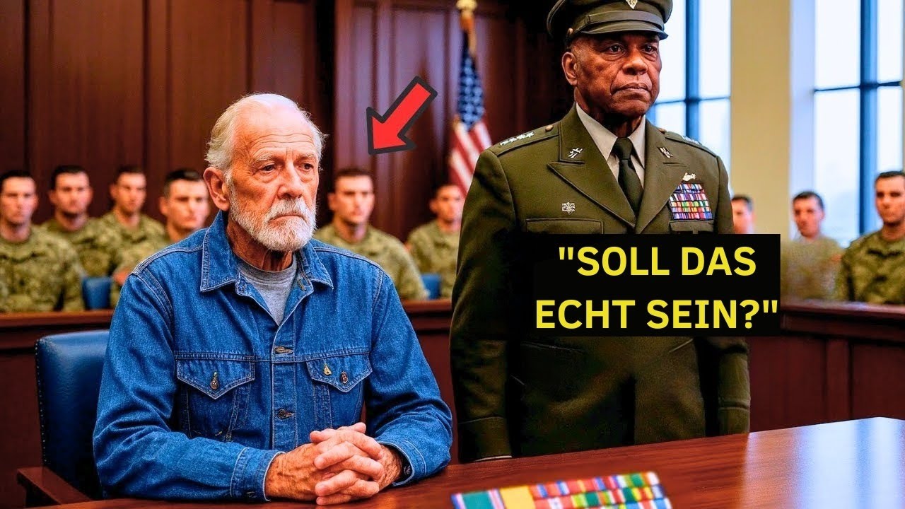 Der Richter spottete über die Medaillen des Veteranen als Fälschung – dann kam ein General herein un