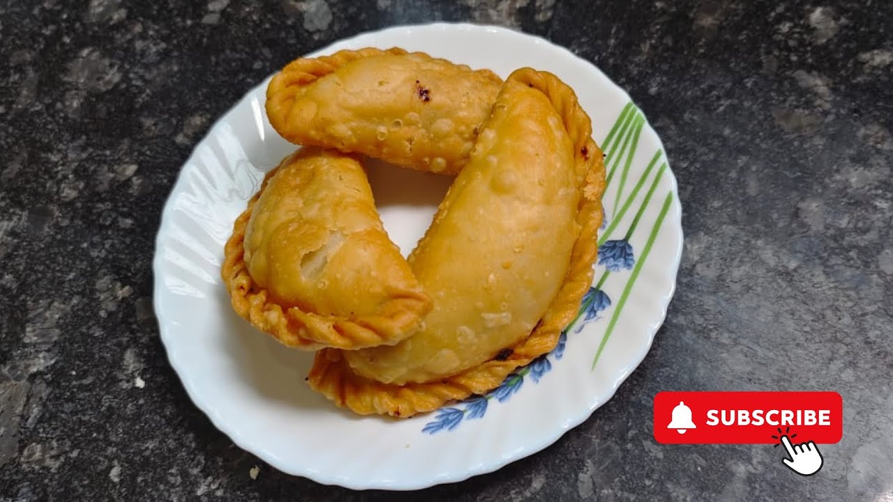 Dry Fruit Poori Indian Karanji Recipe YouTube