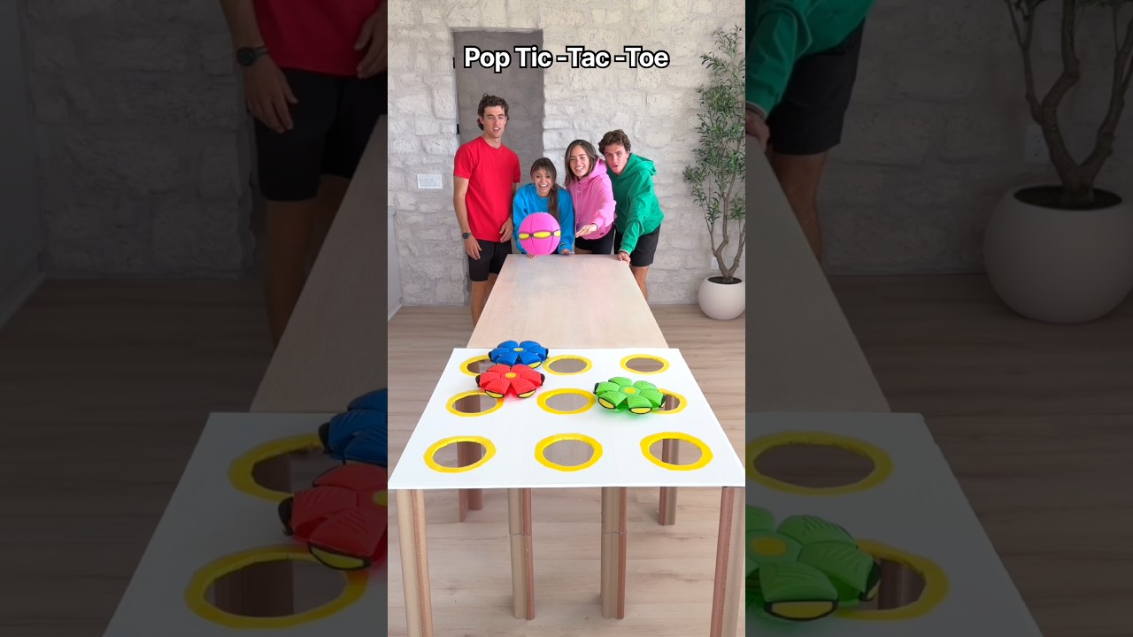 Pop Tic Tac Toe Battle!