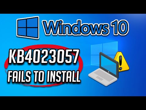 FIX Windows Update KB4023057 Not Installing or Downloading In Windows 10