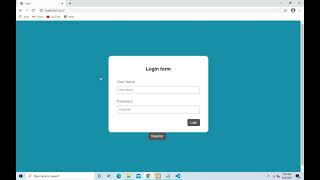 Login form Xampp Localhost/Xampp/PC Android
