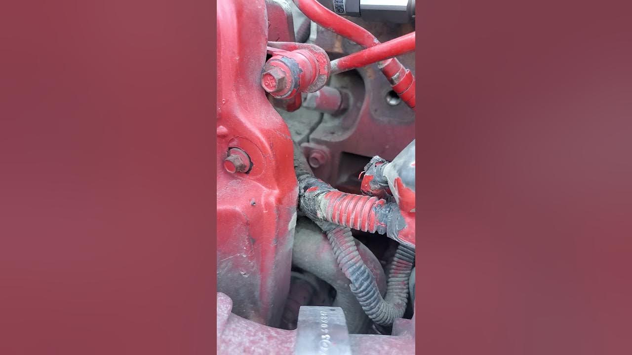 cummins is fuel pressure release valve replacement - YouTube