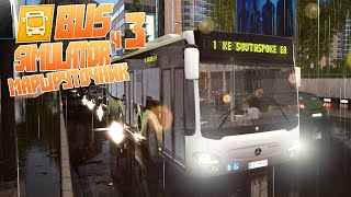 Дождь и мокрые пассажиры - ч3 Bus Simulator 18 screenshot 2
