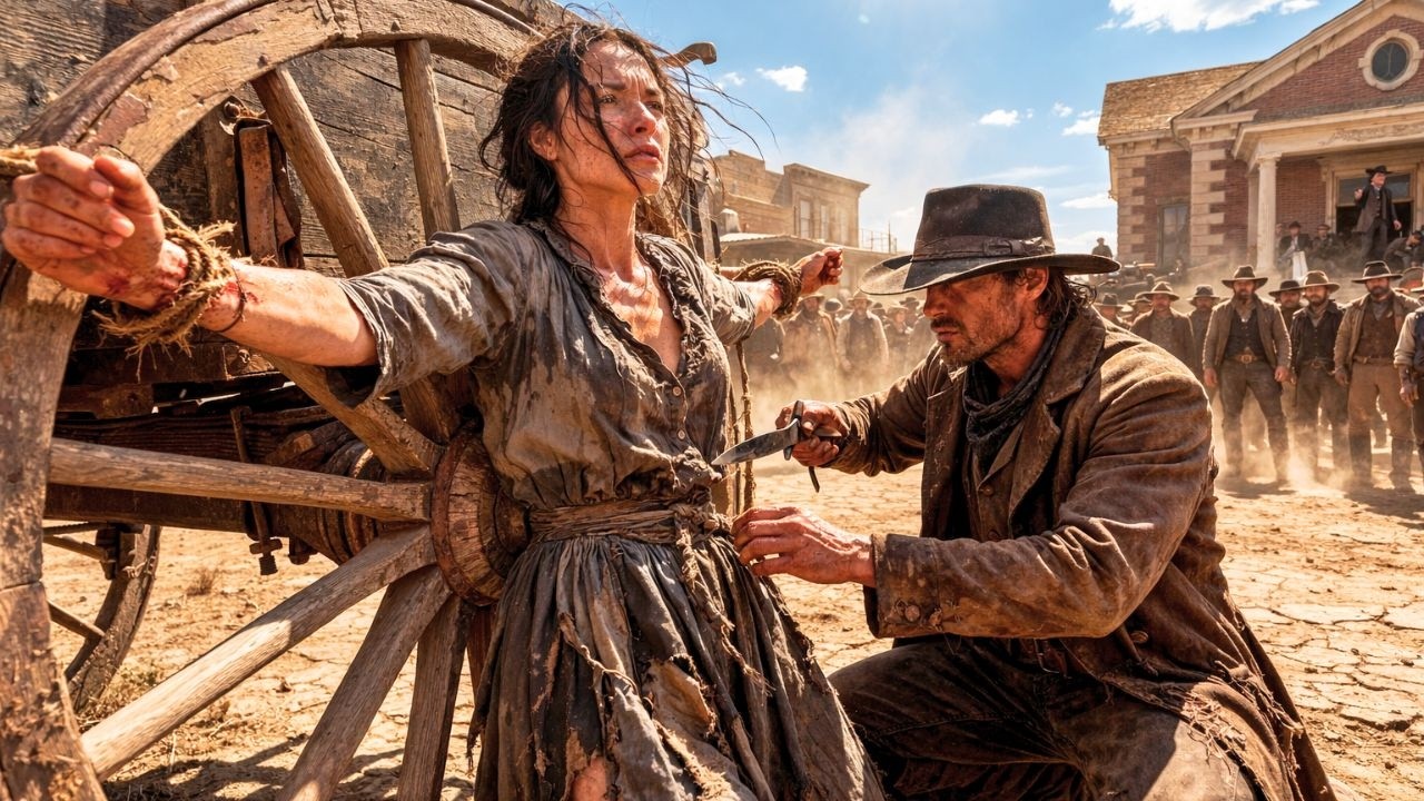 They Bound the Widow for Shame—“Touch Her Again and You Answer to Me.”