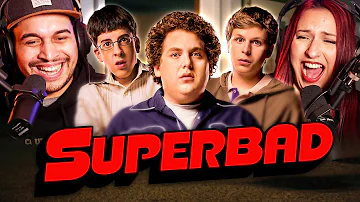 SUPERBAD (2007) MOVIE REACTION - BEST COMEDY WE´VE SEEN IN A WHILE! - FIRST TIME WATCHING - REVIEW