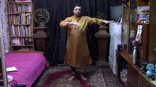 Tutorial Kathak - Taal Jhaptal - Offbeat Tihai And Kavitt Khamb Far -2 Year 12 Lesson