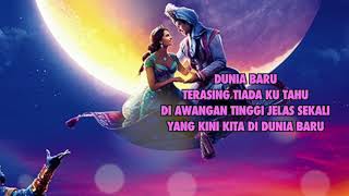 Karaoke - Shila Amzah & Hael Husaini - Dunia Baru (OST Alladin)