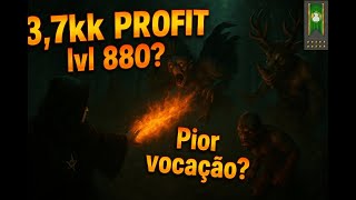 Famous MS 880 HUNT INGOL SURFACE 3,7kk PROFIT (PREY LOOT) 7kk RAW - TIBIA GLOBAL Profile