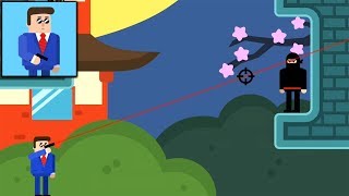 Mr Bullet - Spy Puzzles - Gameplay (iOS) screenshot 1