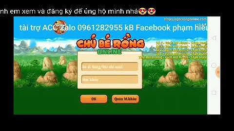 Cho nick ngọc rồng online-không đổi được mật khẩu