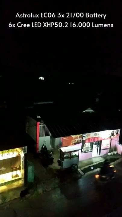 Senter Led super terang Astrolux EC06 16000 lumens