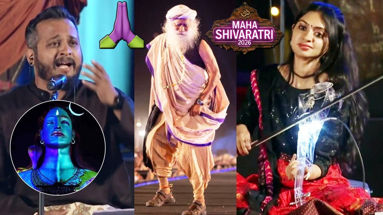 Maha Shivaratri 2026 | Sandeep Narayan and Ragini Shankar Live Performance | Sadhguru Live