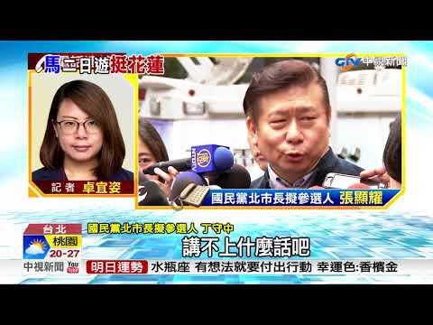 傳馬吳密謀 5月徵召蔣萬安選北市長?│中視新聞 20180303