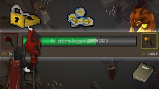 I hit 1,400 Collection Logs on my Endgame Ironman