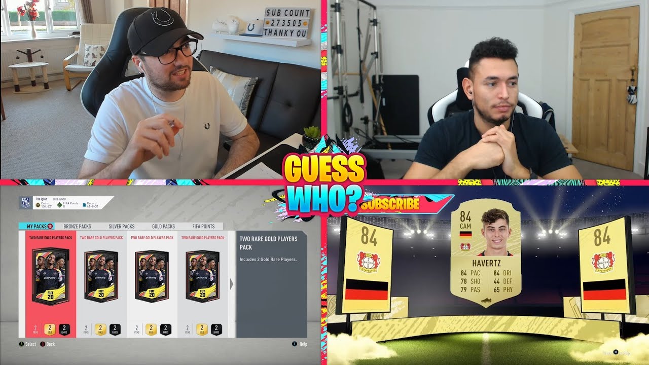 FIFA 20 | Guess Who?! vs OakelFish | Pack Opening with Discard Forfeit