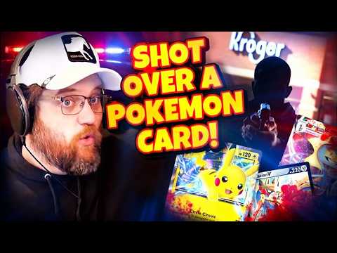Man SHOT Over Pokemon Cards