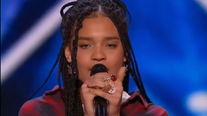 13 Year Old Sara James Hits Golden Buzzer From Simon Cowell By Singing 'Lovely' By Billie Eilish