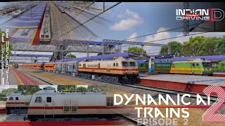 Static & Dynamic AI Trains for Indian Train Driving 3D • ITD3D Upcoming Update • New Features screenshot 2