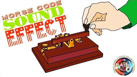 Morse Code Sound Effect / Sound Of Morse Code / SOS Morse Code Sound Effect / Royalty Free Sample