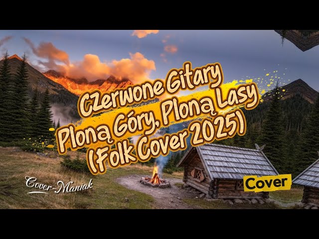 🔥 Czerwone Gitary – Płoną Góry, Płoną Lasy (Folk Cover 2025) | Cover-Maniak