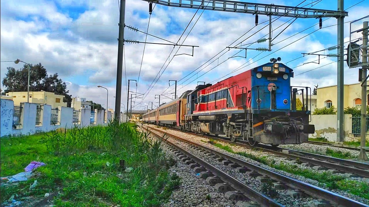 EMD GT-558 Leading Train N 5-22/71 And Passing A Crossing With A Loud Horn