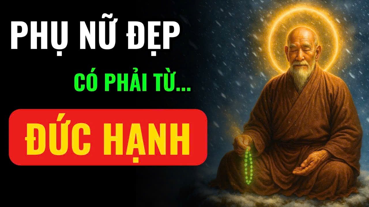 VÌ SAO NGƯỜI XƯA LUÔN ĐẶT ĐỨC LÊN TRÊN NHAN SẮC — LÝ GIẢI THEO MINH TRIẾT CỔ NHÂN
