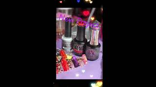 La Catrina Nails Tx, Nightscale Shimmer, limited time only. Go! You aint seen nutin like this!