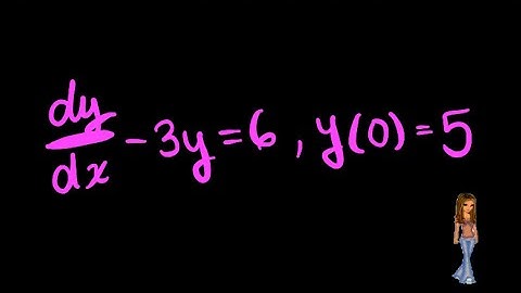 finding the solution of an ODE with an initial condition - math is hot!