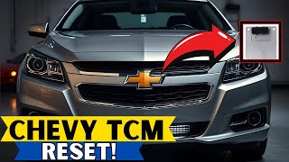 Reset Your Chevy Transmission Module in Minutes  |  No Tools Needed