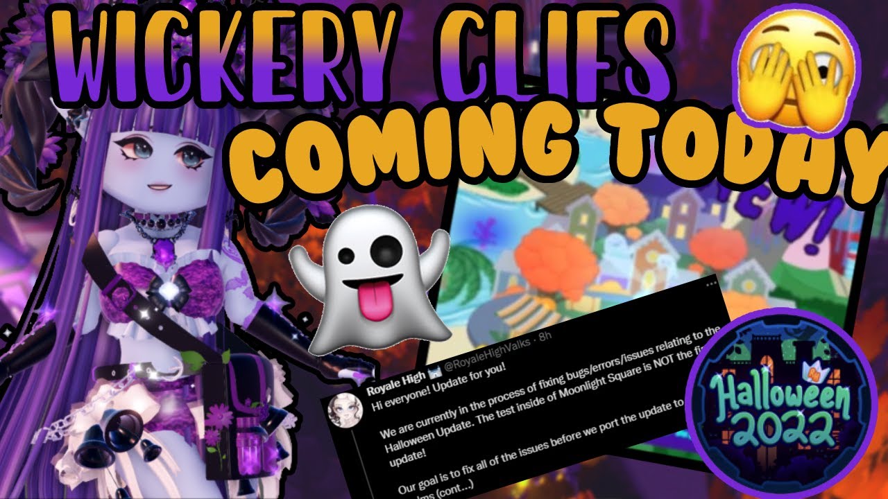 WICKERY 👻 CLIFFS IS COMING OUT TODAY IN RH *CONFIRMED* WHAT TIME?! ⏰