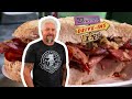 Guy eats the best po boy in new orleans at parasols  diners driveins and dives  food network