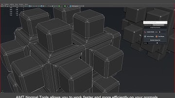 Face Weighted Vertex Normal tool for Maya