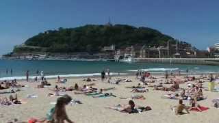 playa de la concha san sebastian beach spain